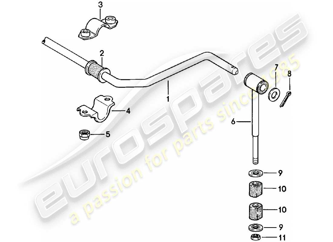 porsche 1981 (924) stabilisateur - f >> 92-cn402 197 - f >> 92-cn402 197 - f >> 92-cn450 331 - f >> 93-cn100 305 - f >> 93-cn100 305 - f >> 93-cn150 331 schéma des pièces