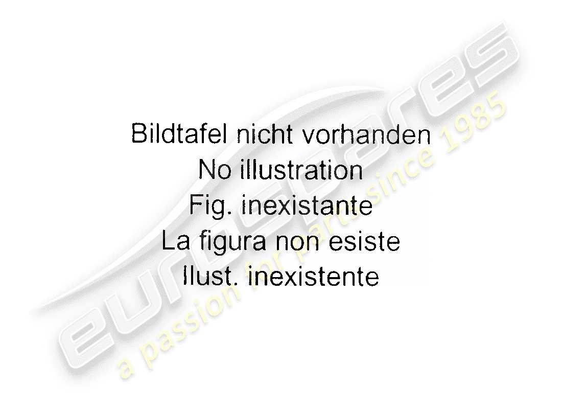 porsche 1998 (tequipment) programme exclusif schéma des pièces