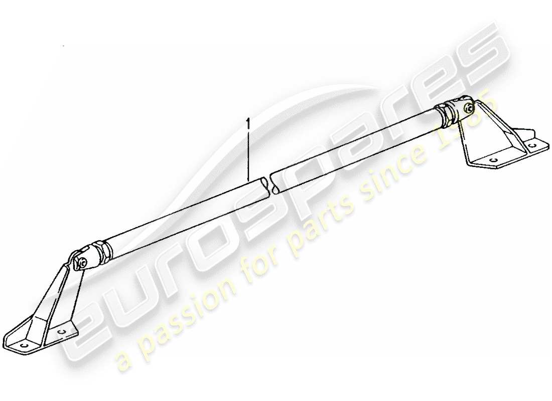 porsche 2011 (tequipment) schéma des pièces de la jambe de force du dôme