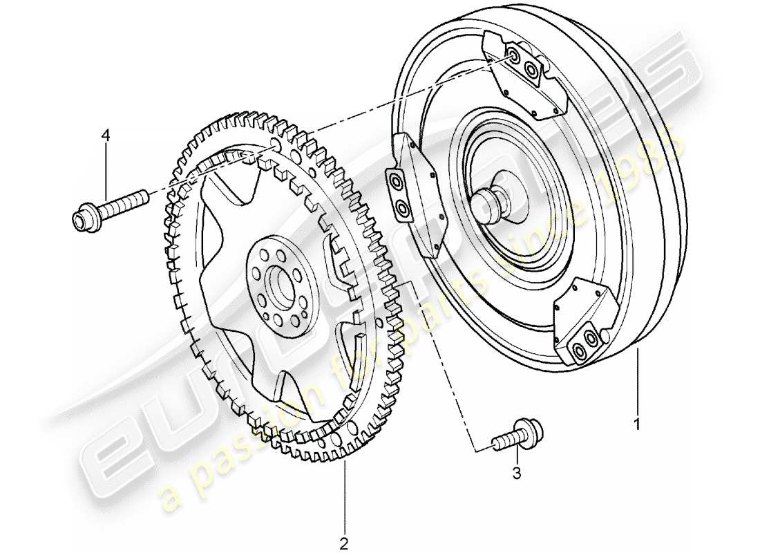 porsche 2008 (987 boxster) tiptronique schéma des pièces