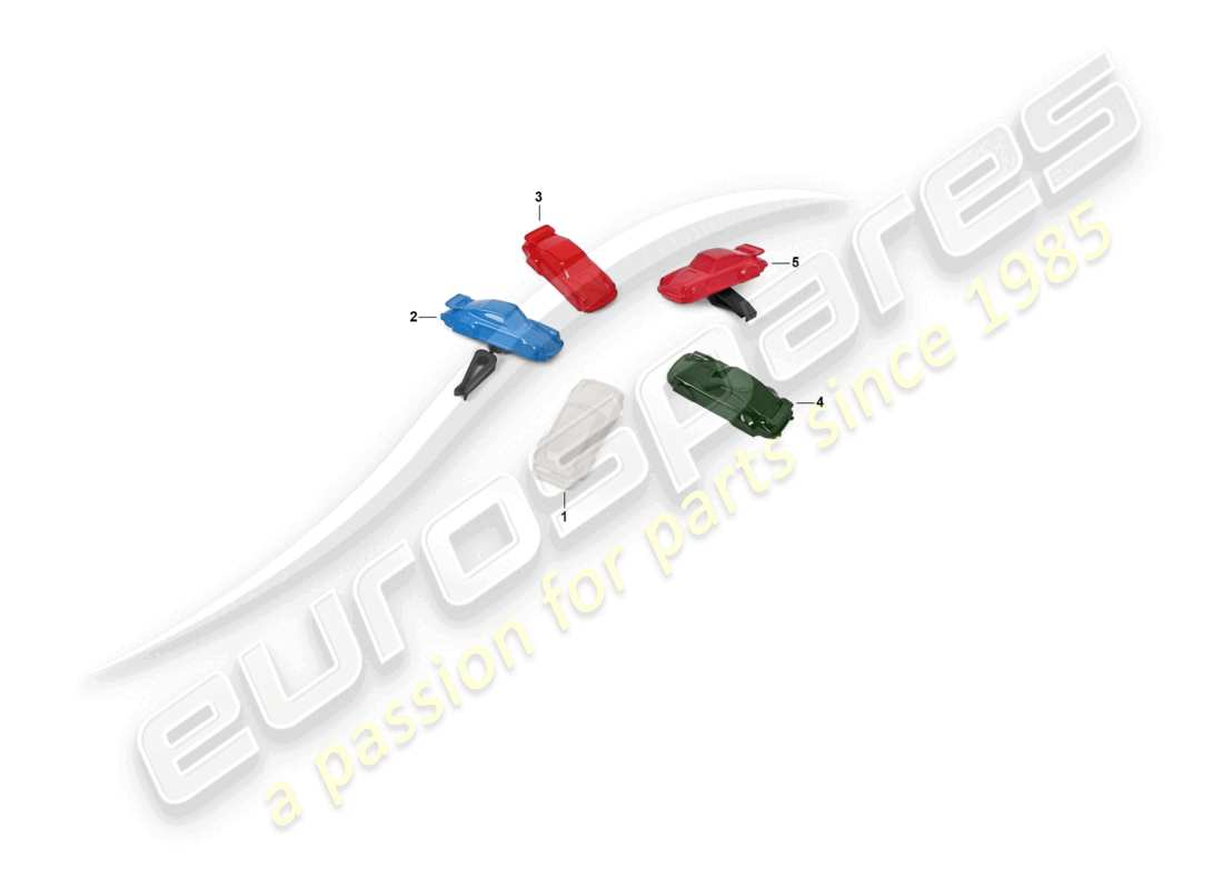 porsche 2011 (987 boxster) distributeur d'arôme schéma des pièces
