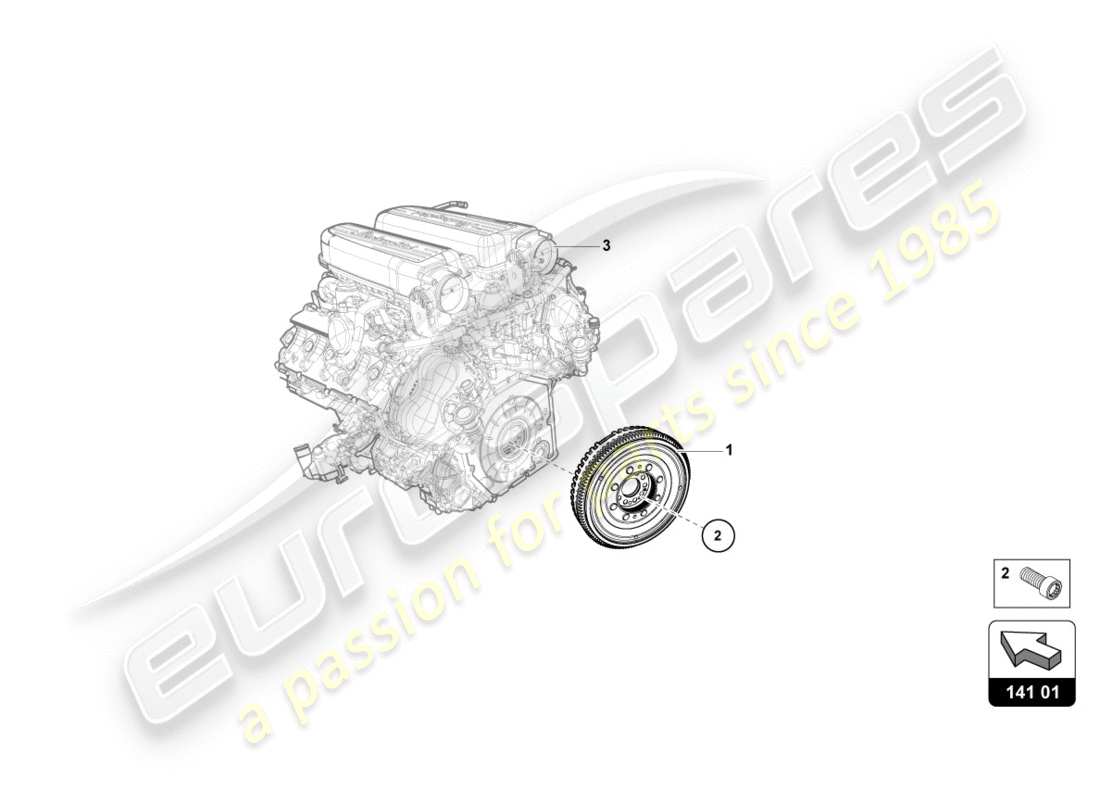 lamborghini lp580-2 spyder (2017) diagramme de pièce dual