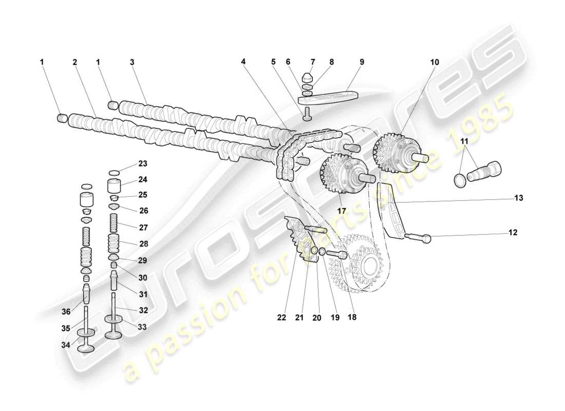 schéma de pièce contenant le numéro de pièce 07m109021