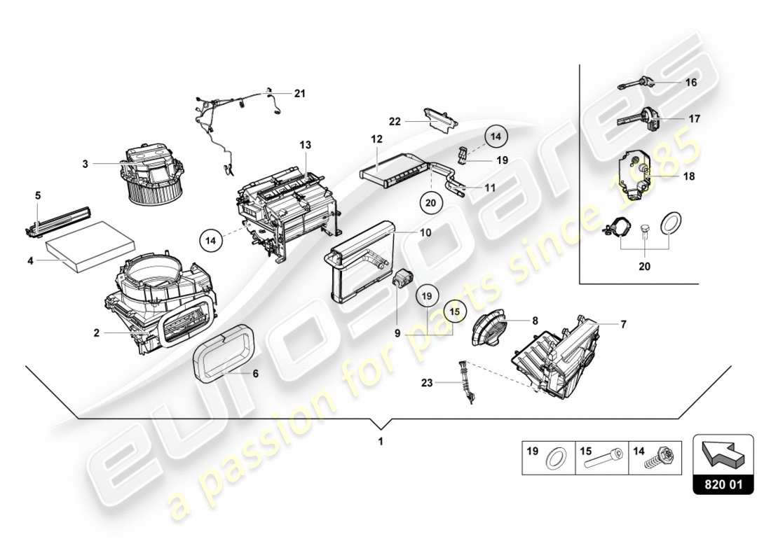 schéma de pièce contenant le numéro de pièce 4s2816005