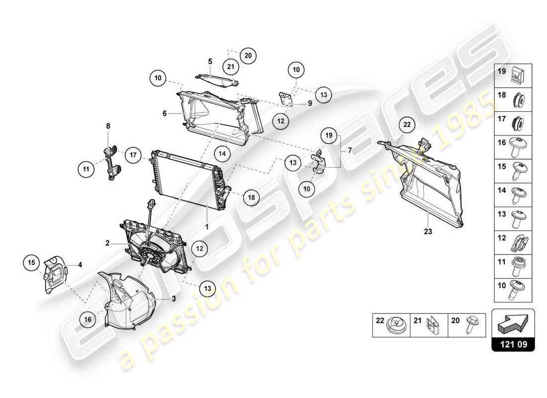 schéma de pièce contenant le numéro de pièce 4t0807157f