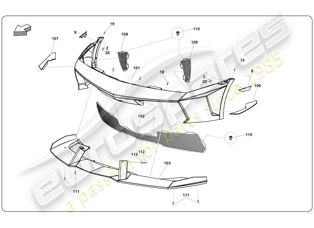 schéma de pièce contenant le numéro de pièce n0200006