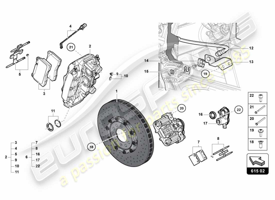 schéma de pièce contenant le numéro de pièce 470615406af