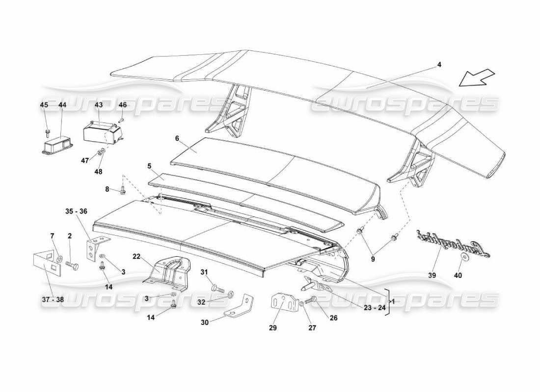 schéma de pièce contenant le numéro de pièce n1021723