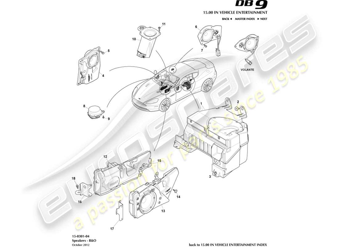 schéma de pièce contenant le numéro de pièce 9d33-2b100-ac