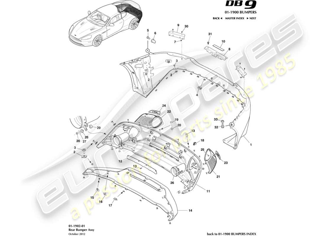 schéma de pièce contenant le numéro de pièce dg43-17e955-ba