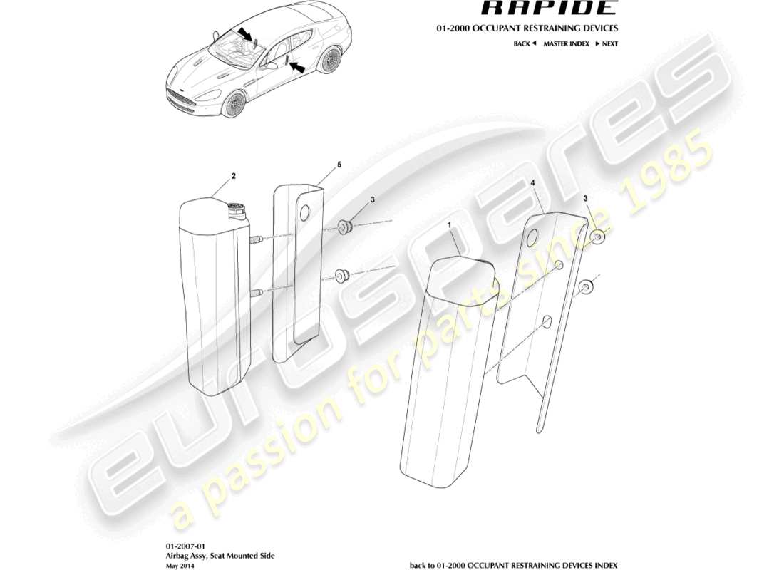 schéma de pièce contenant le numéro de pièce fd33-611d10-ab