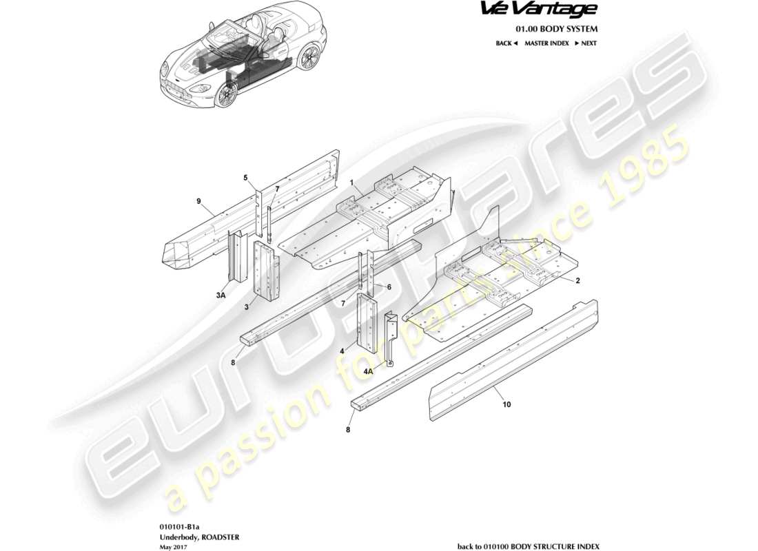 schéma de pièce contenant le numéro de pièce ag33-f001k33-aa