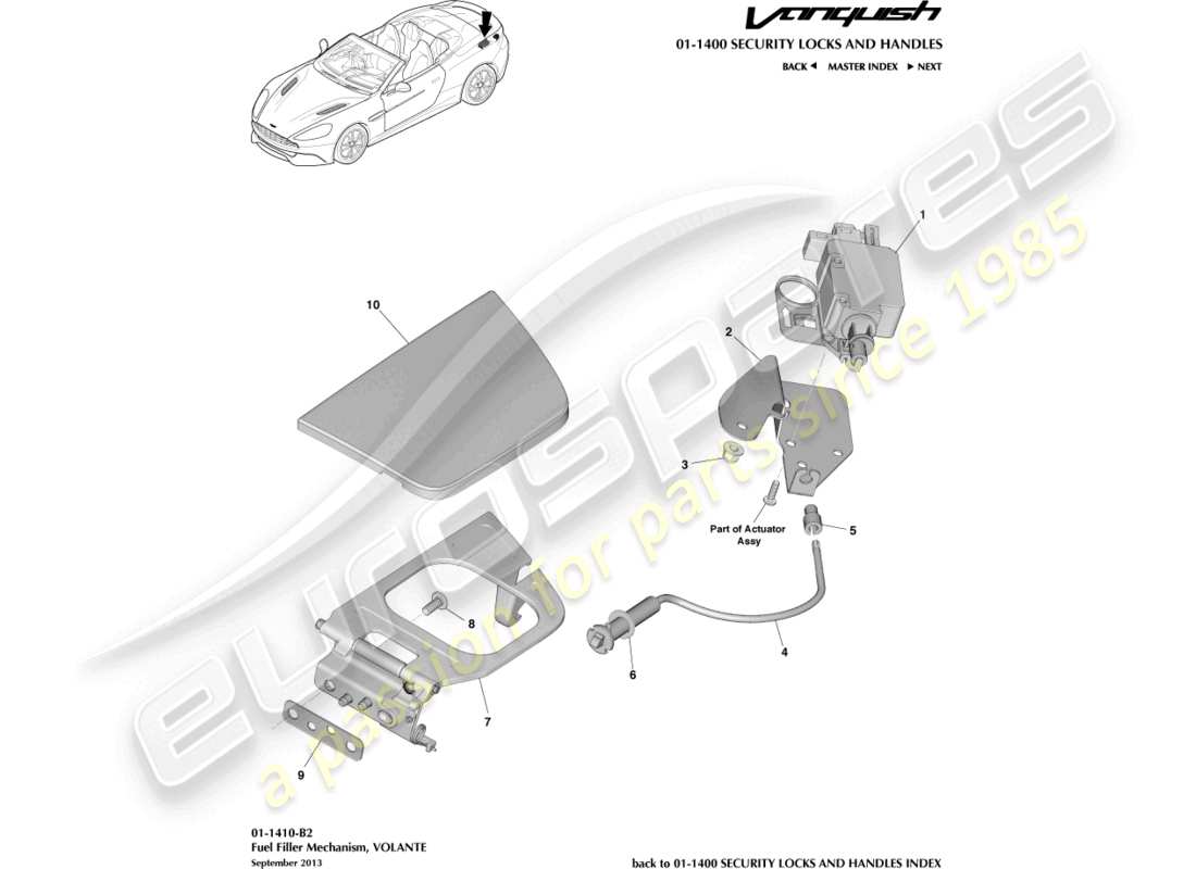 schéma de pièce contenant le numéro de pièce ed33-l405b96-ac