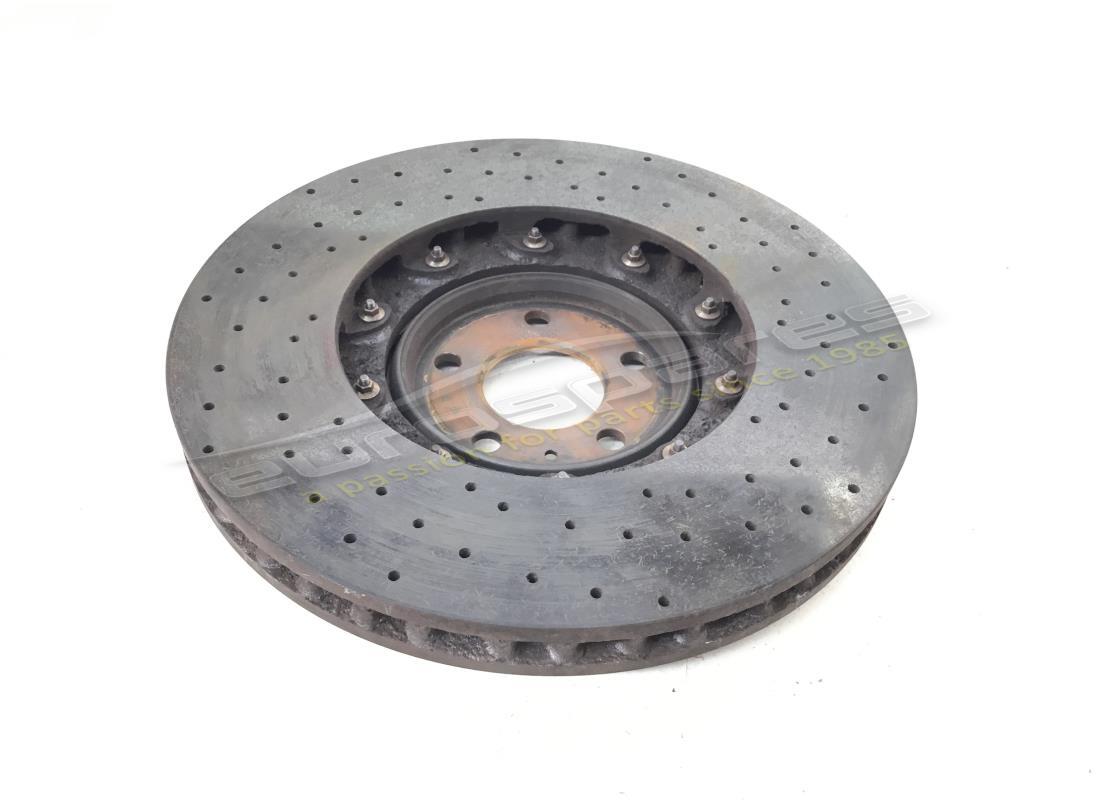 disque de frein en céramique lamborghini utilisé (ventilé). numéro de pièce 4t0615301 (1)