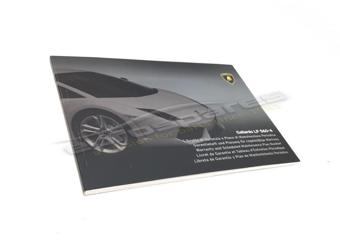nouveau carnet de chèques de service lamborghini. numéro de pièce 400012005af (1)