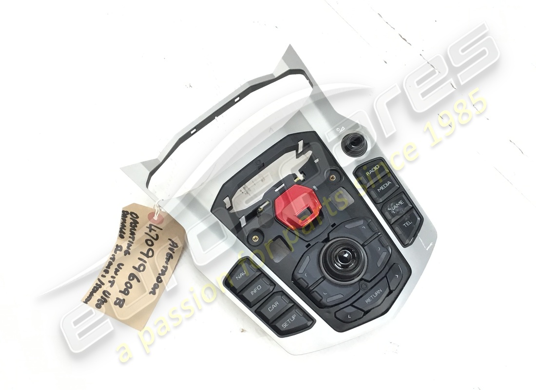 COMMUTATEUR MMI DE L'APPAREIL DE FONCTIONNEMENT Lamborghini UTILISÉ. NUMÉRO DE PIÈCE 470919609B (1)