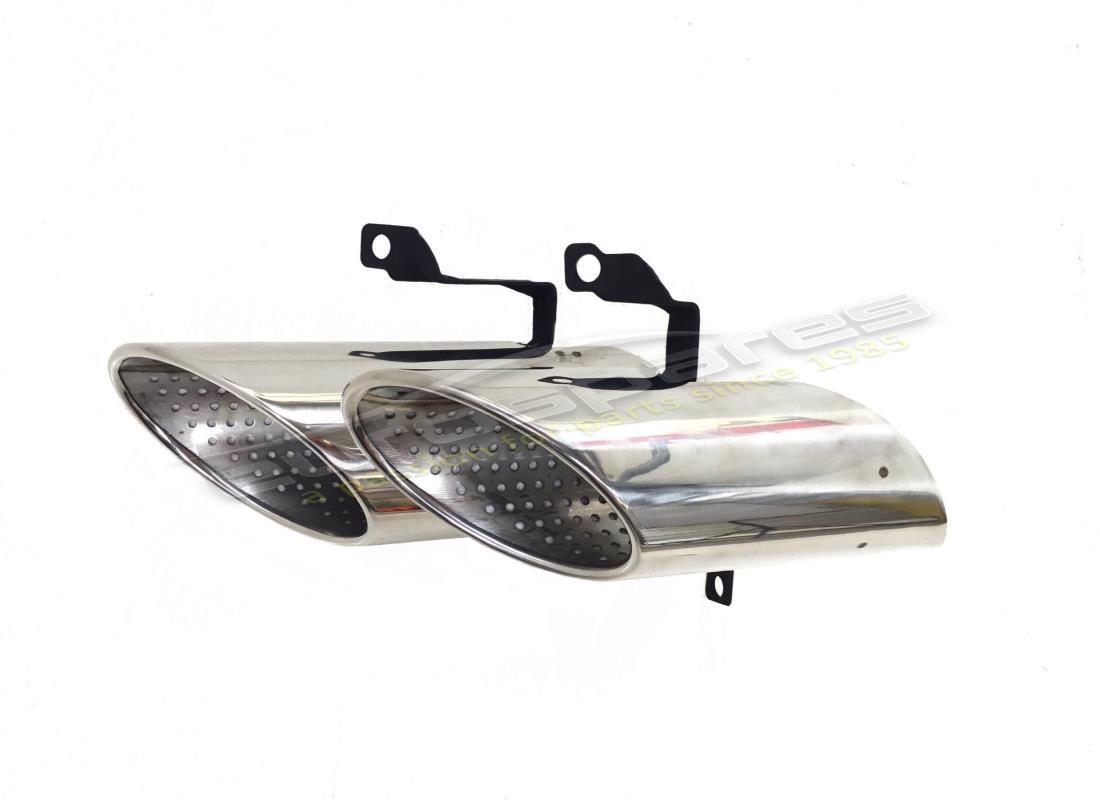 nouvelle garniture lamborghini, tuyau d'arrière droit poli (2wd). numéro de pièce 4t0253698f (1)