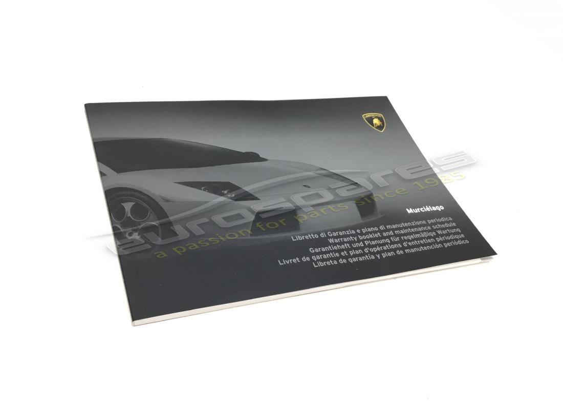 nouveau carnet de chèques de service lamborghini. numéro de pièce 410012005c (1)