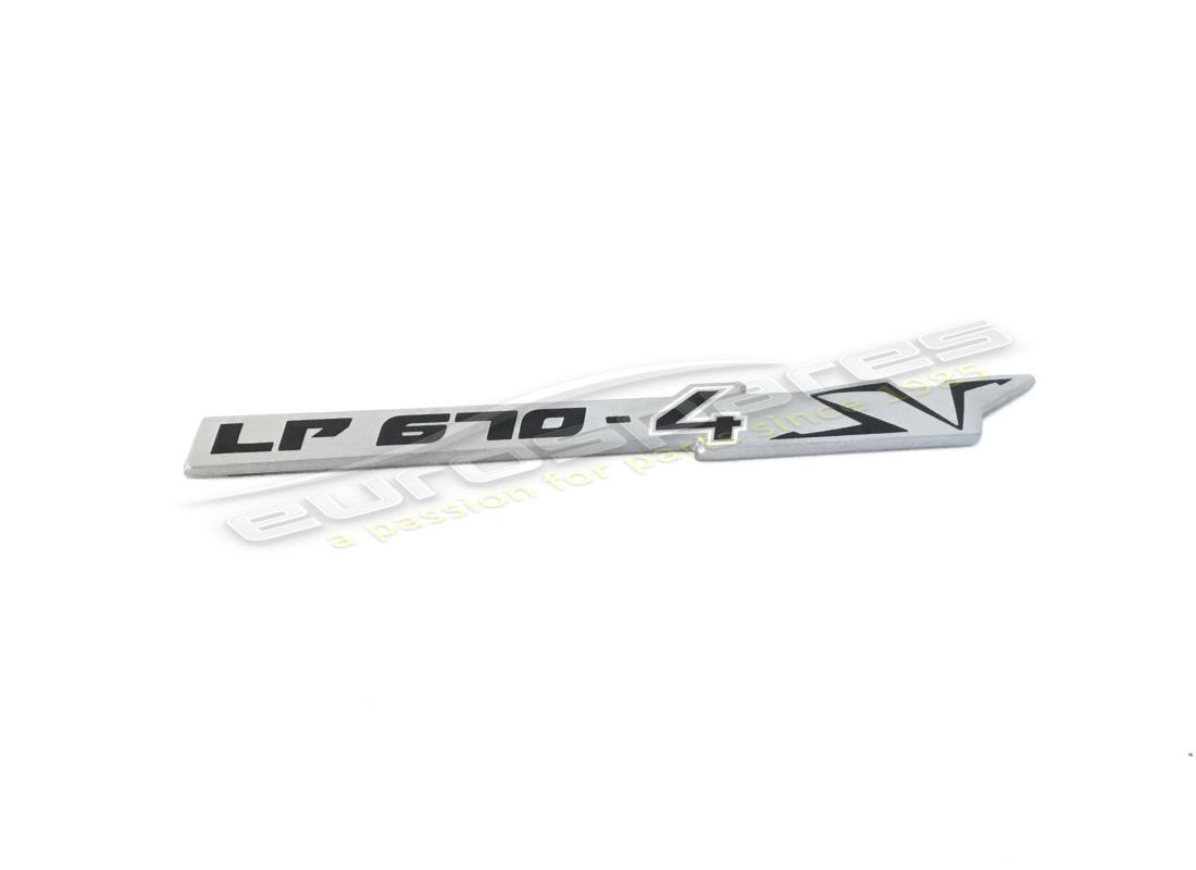 nouvelle plaque signalétique lamborghini. numéro de pièce 429854499 (1)