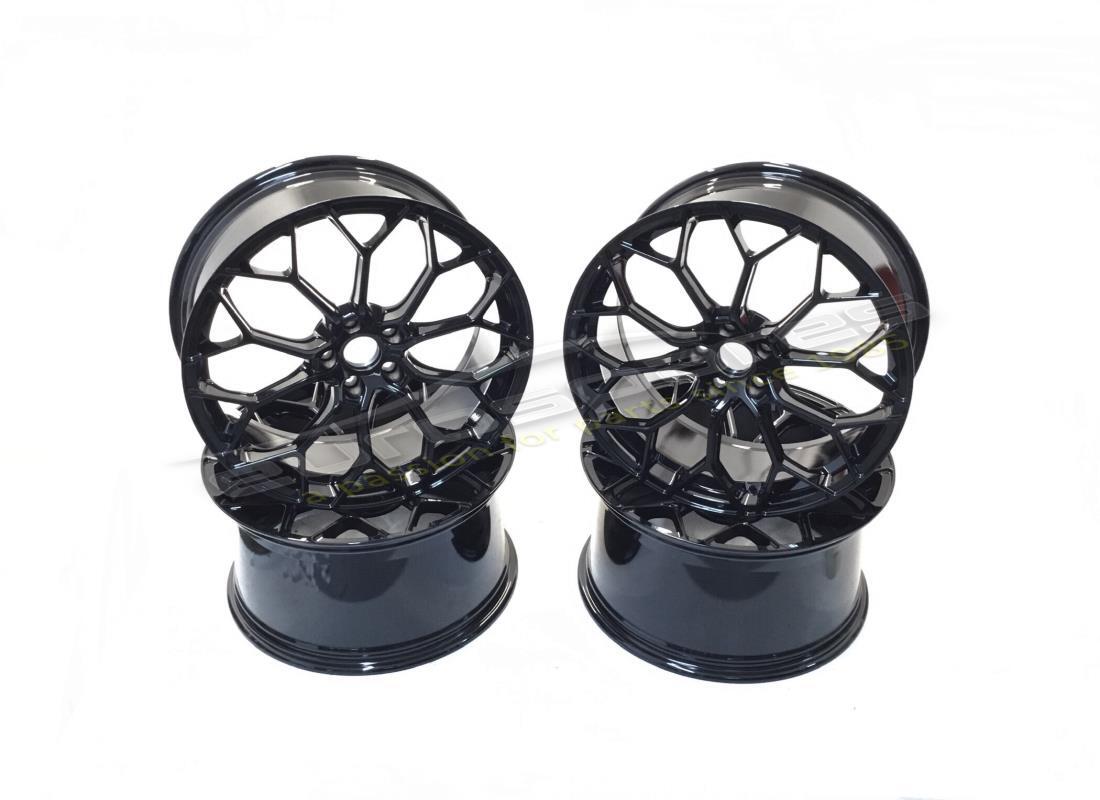 nouveau kit de jantes narvi noir brillant lamborghini. numéro de pièce 4t0099305 (1)