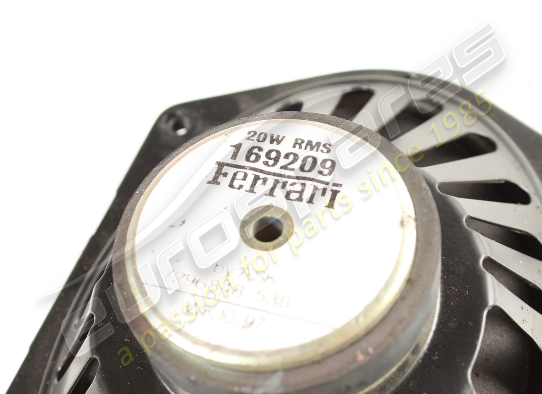 UTILISÉ Ferrari HAUT-PARLEUR WOOFER. NUMÉRO DE PIÈCE 169209 (1)