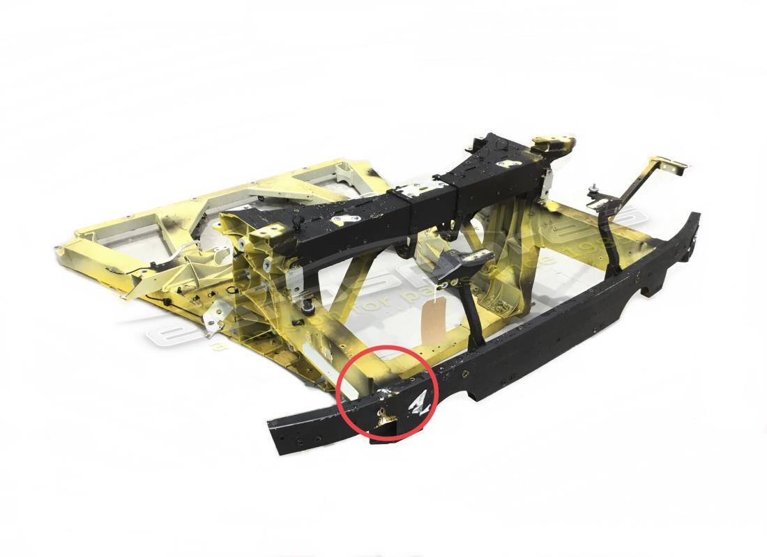 UTILISÉ Ferrari SOUS-CHÂSSIS ARRIÈRE. NUMÉRO DE PIÈCE 985761941 (1)