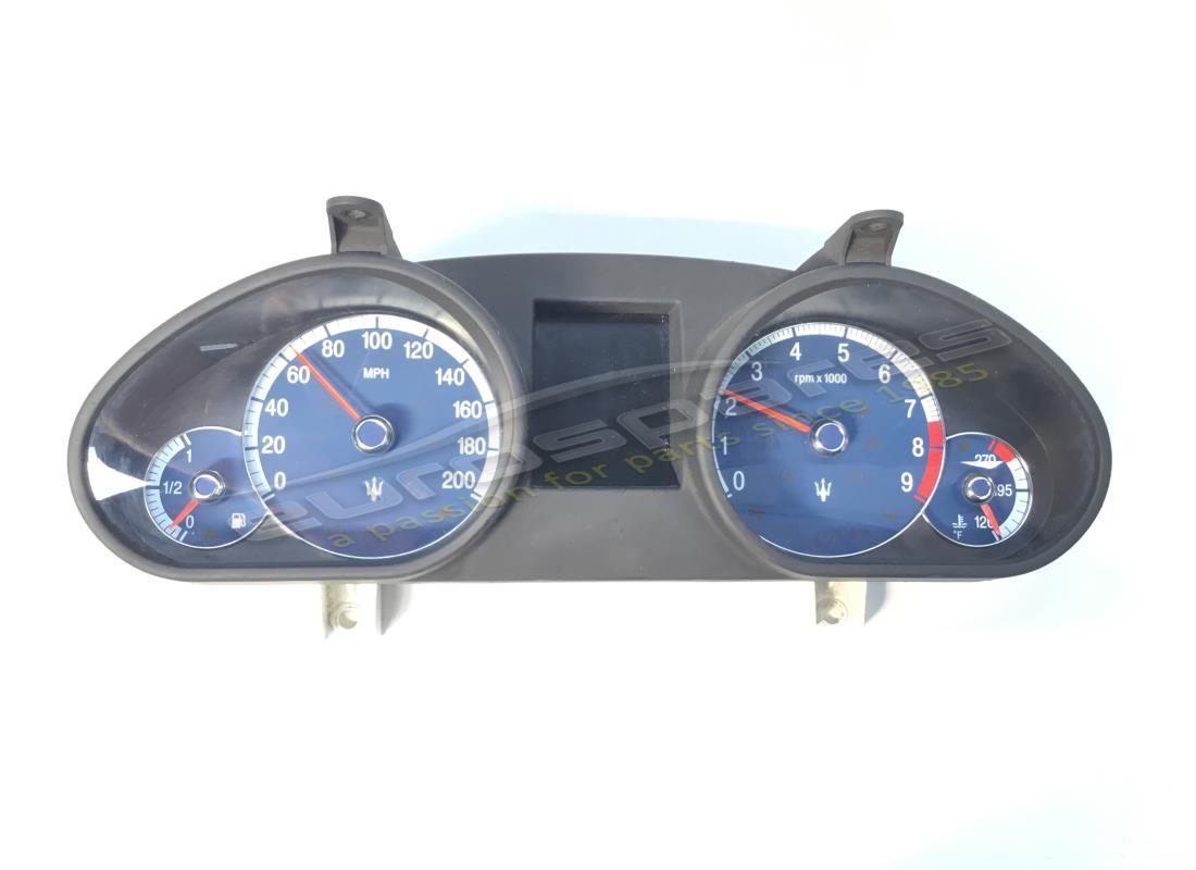 INSTRUMENT DASH Maserati UTILISÉ - VALABLE POUR G . NUMÉRO DE PIÈCE 202007 (1)