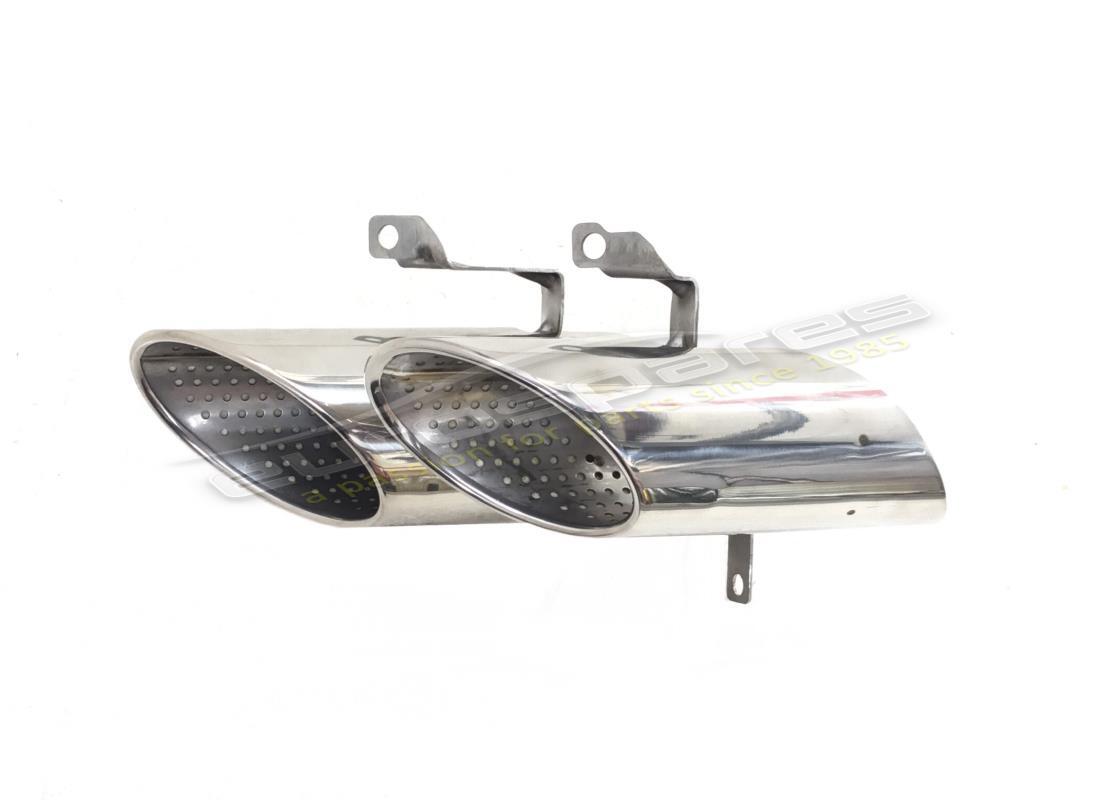 nouvelle garniture lamborghini, tuyau d'arrière droit poli. numéro de pièce 4t0253698e (1)