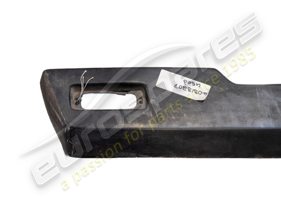 utilisé ferrari insert en caoutchouc de pare-chocs arrière (type épais fin). numéro de pièce 40313207 (2)