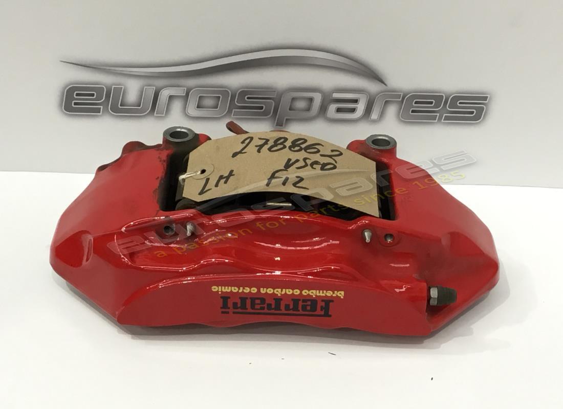 étrier arrière gauche ferrari utilisé avec plaquettes. numéro de pièce 278862 (1)