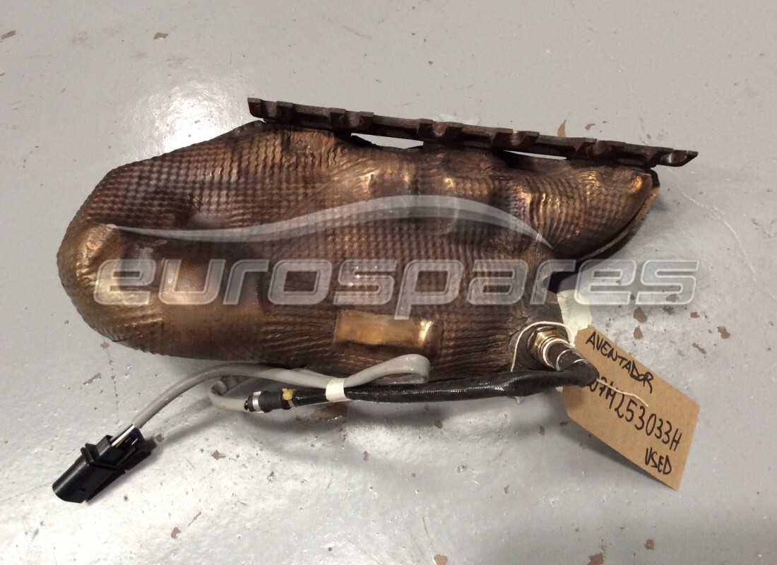 collecteur d'échappement lamborghini utilisé. numéro de pièce 07m253033h (1)