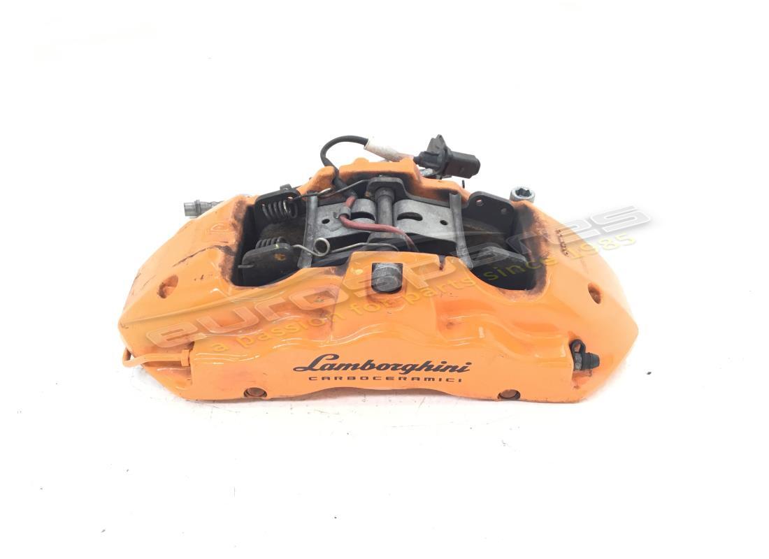 utilisé lamborghini étrier de frein céramique orange. numéro de pièce 4t0615106cd (1)