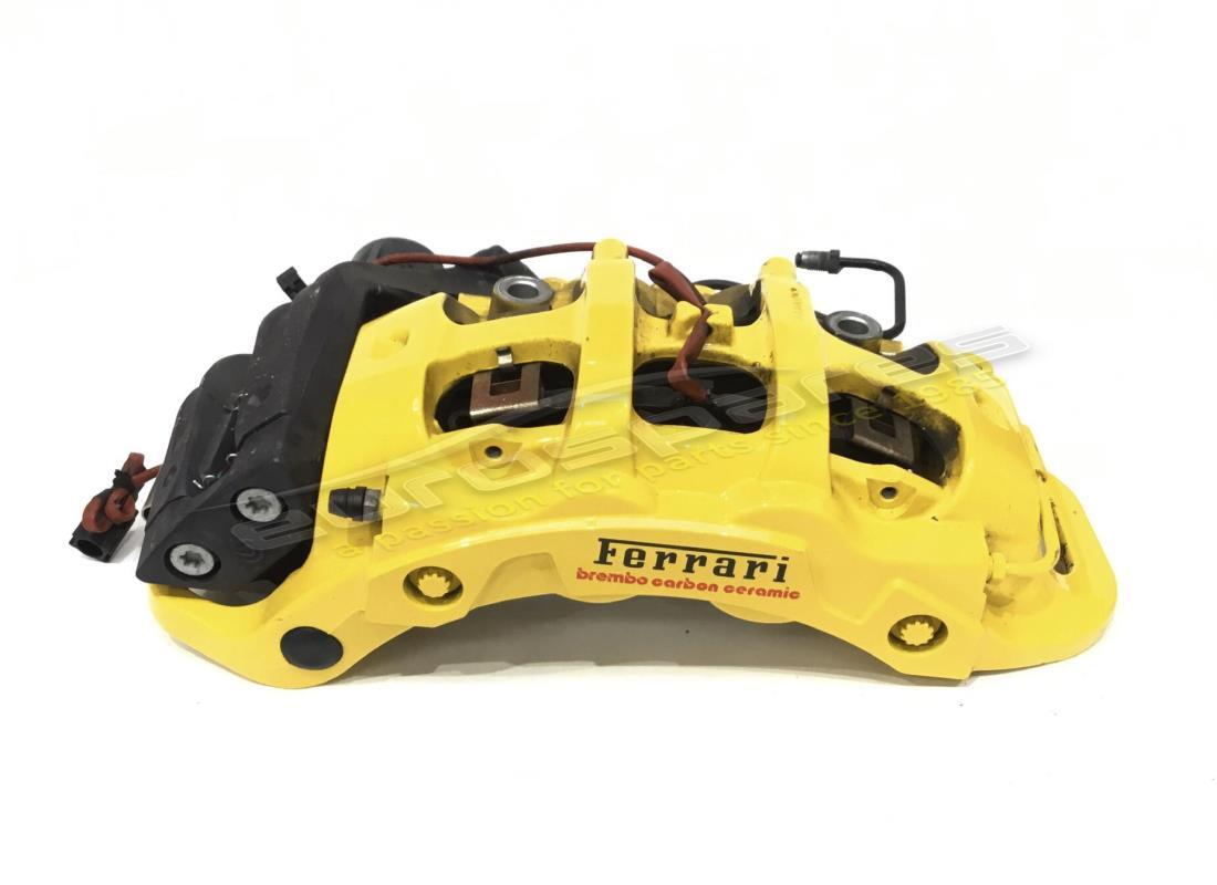 UTILISÉ Ferrari ÉTRIER ARRIÈRE DROIT AVEC PLAQUETTES. NUMÉRO DE PIÈCE 879846 (1)