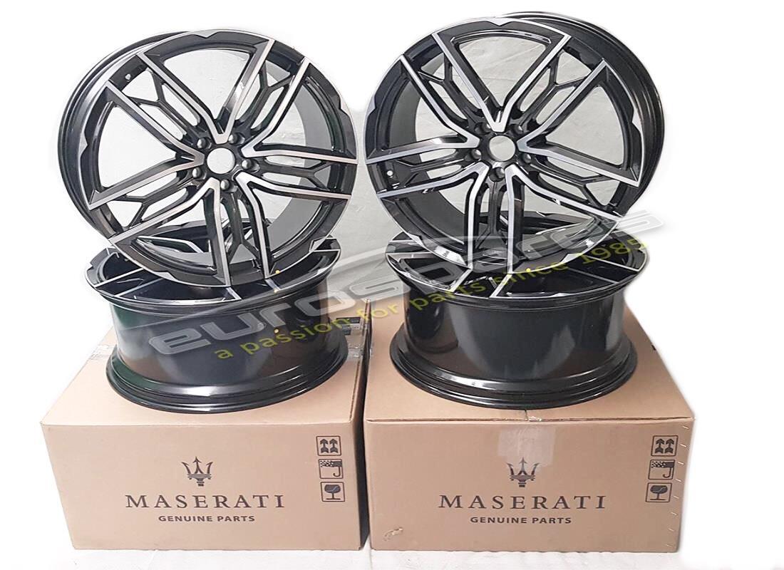 nouveau ensemble maserati 21'' roues (atlante). numéro de pièce 9801560711 (1)