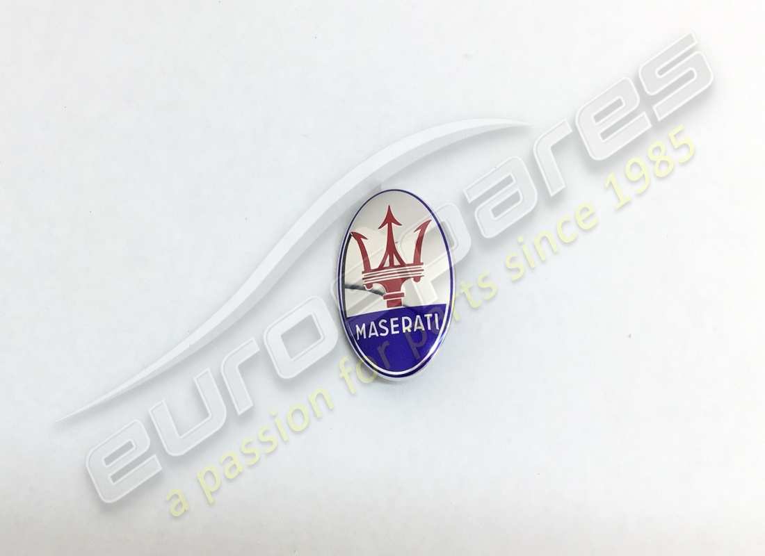 nouveau badge de pare-chocs ovale maserati. numéro de pièce 67389900 (3)