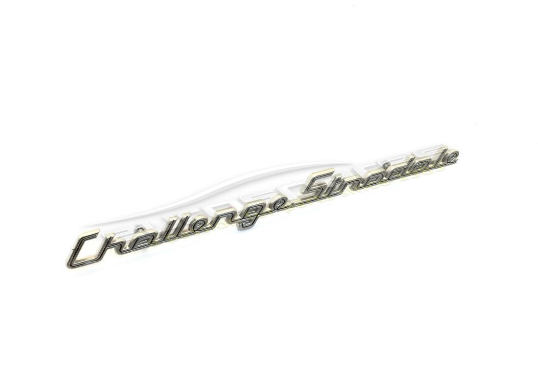 nouvelle plaque challenge stradale ferrari. numéro de pièce 67753800 (1)