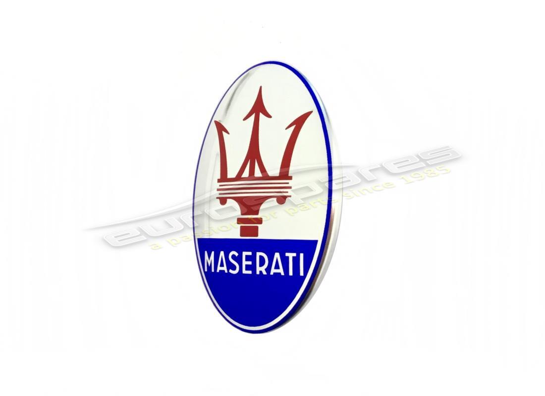 nouveau badge de pare-chocs ovale maserati. numéro de pièce 67389900 (1)