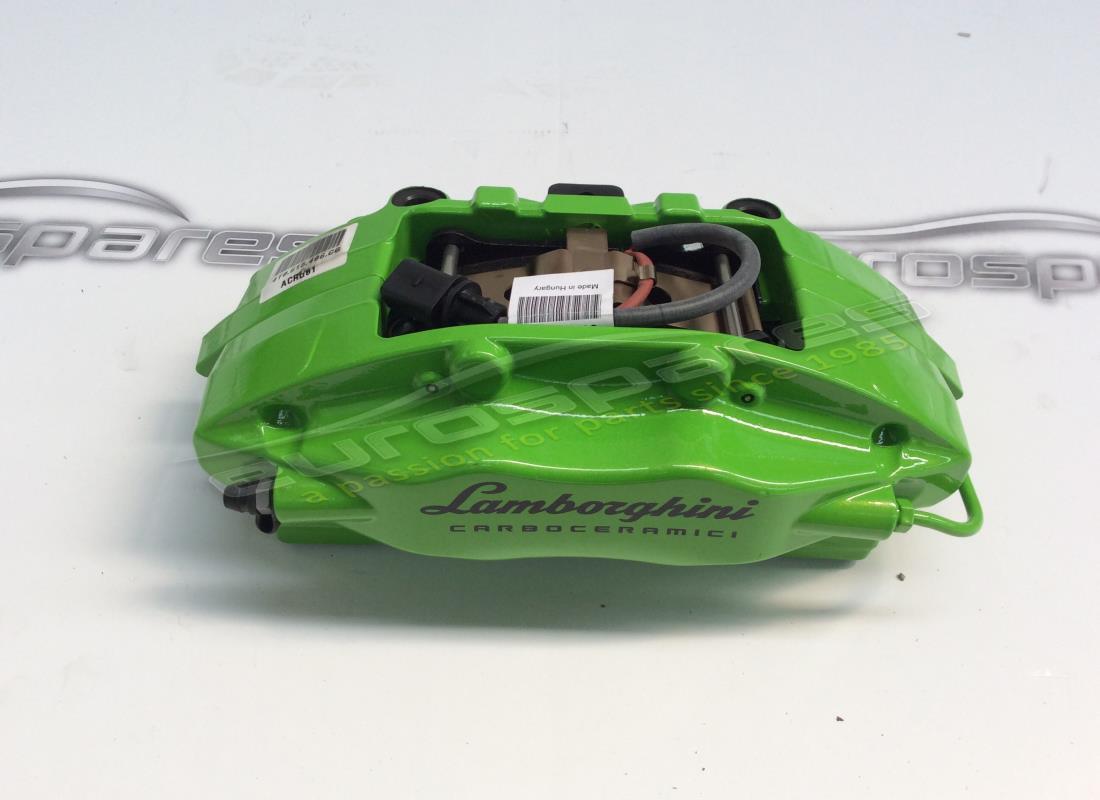 nouvel étrier arrière lamborghini en vert. numéro de pièce 4t0615406cg (1)