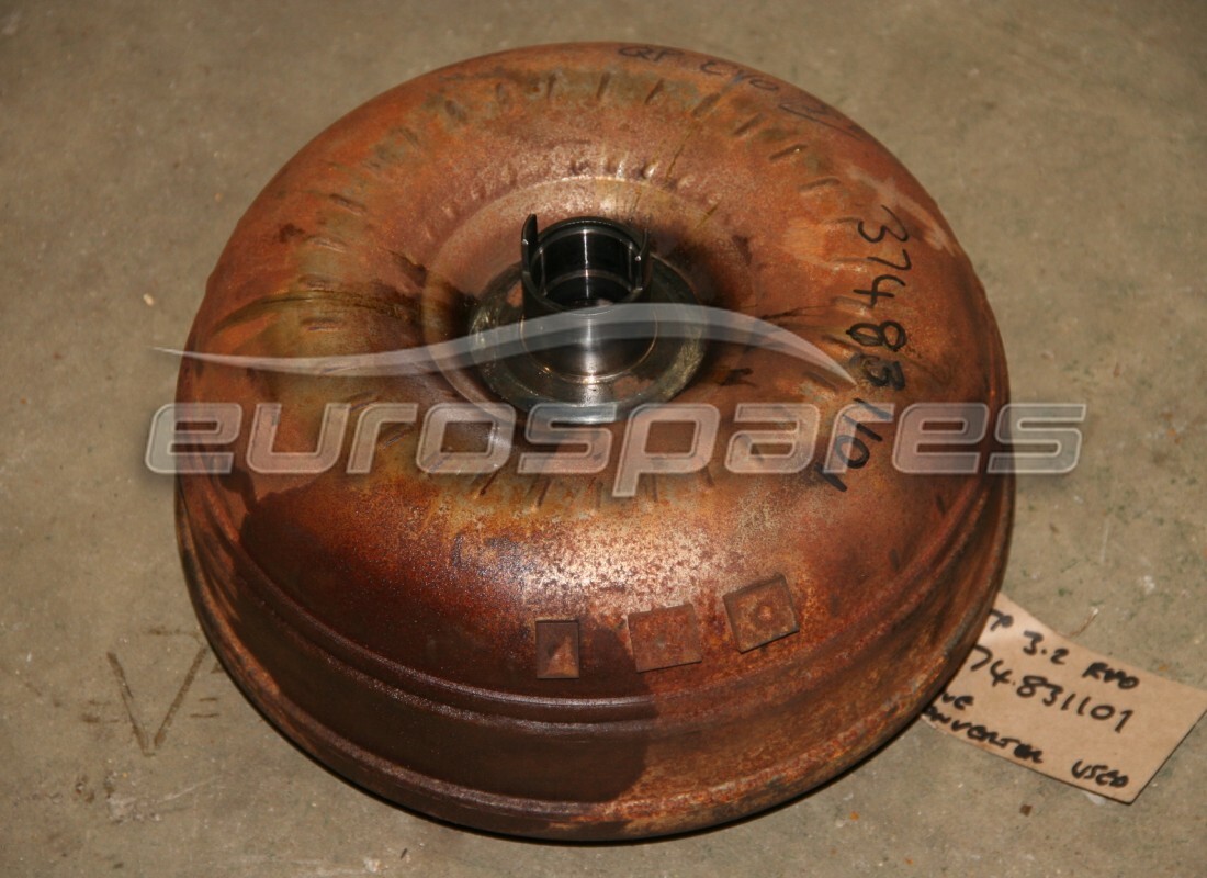 UTILISÉ Maserati AUTO. ENGRENAGE. CONVERTISSEUR BTR 0572-51 . NUMÉRO DE PIÈCE 374831101 (1)