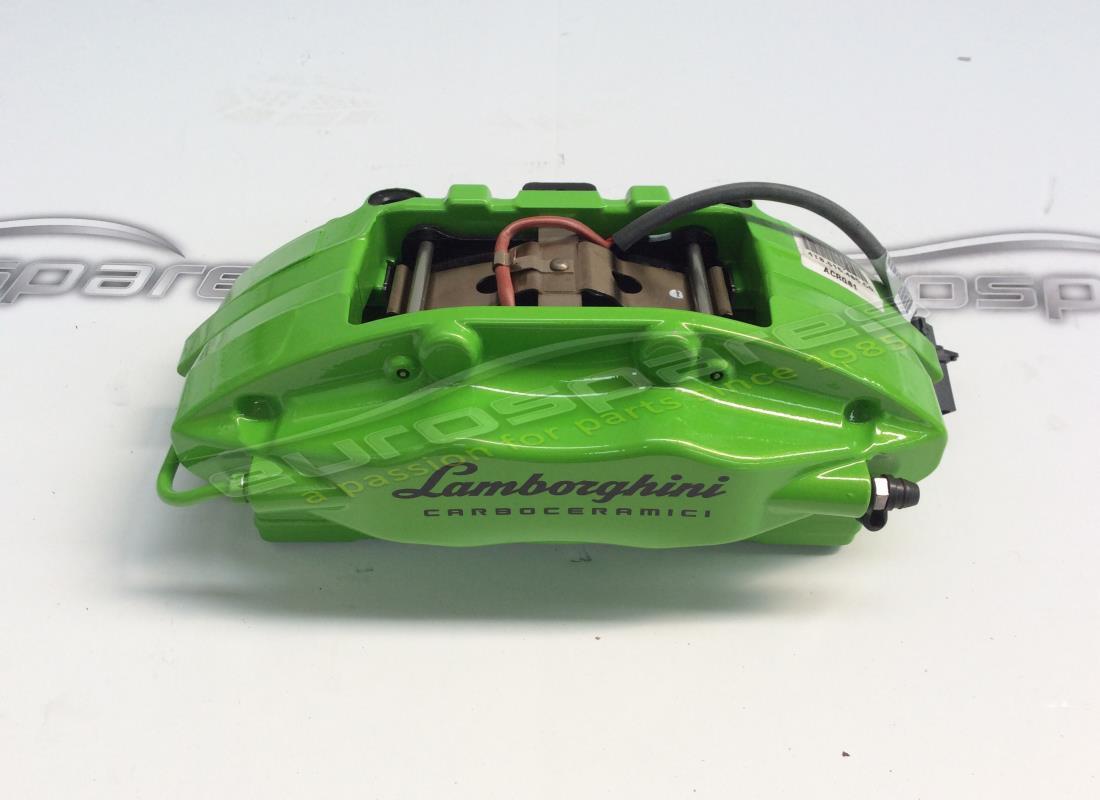 nouvel étrier arrière lamborghini en vert. numéro de pièce 4t0615405cg (1)