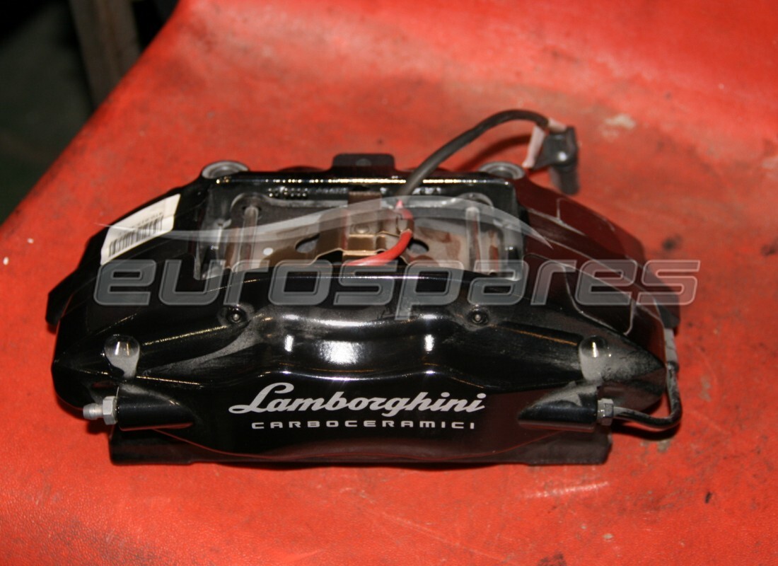 nouveau (autre) lamborghini étrier coulissant ccb noir. numéro de pièce 4t0615406e (1)