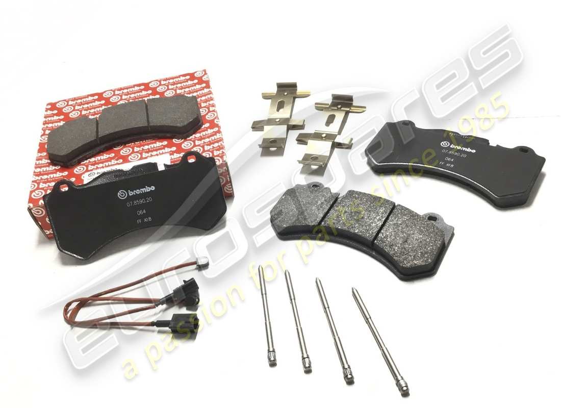nouveau ferrari kit de disque avant les plaquettes de frein en acier. numéro de pièce 70001125 (1)