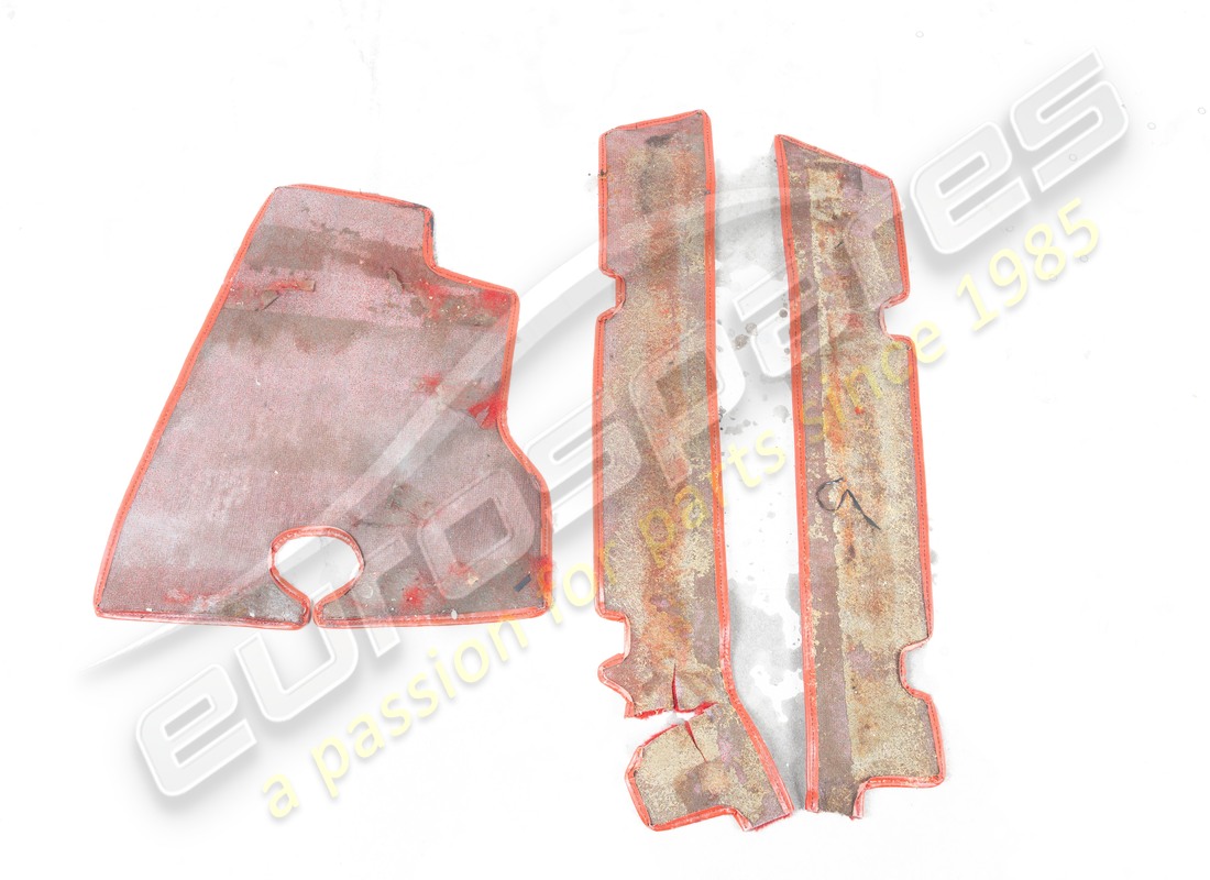 utilisé ferrari ensemble de tapis avant gauche et droit. numéro de pièce 95999641a (17)