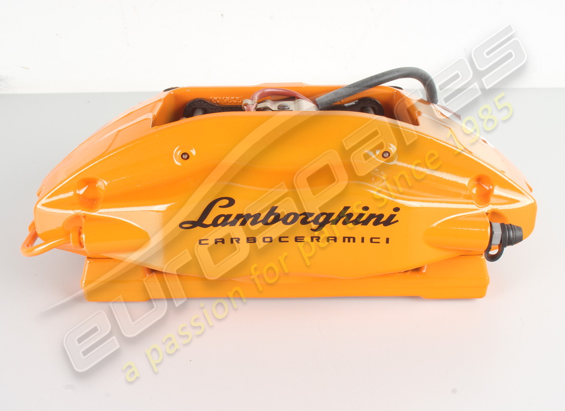 étrier de frein ccb neuf lamborghini, arrière gauche, orange. numéro de pièce 4t0615405t (1)