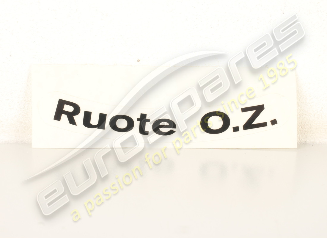 NOUVEL AUTOCOLLANT DE ROUE LAMBORGHINI ROUTE OZ. NUMÉRO DE PIÈCE LST008 (1) nouvel autocollant de roue lamborghini route oz. numéro de pièce lst008 (1)