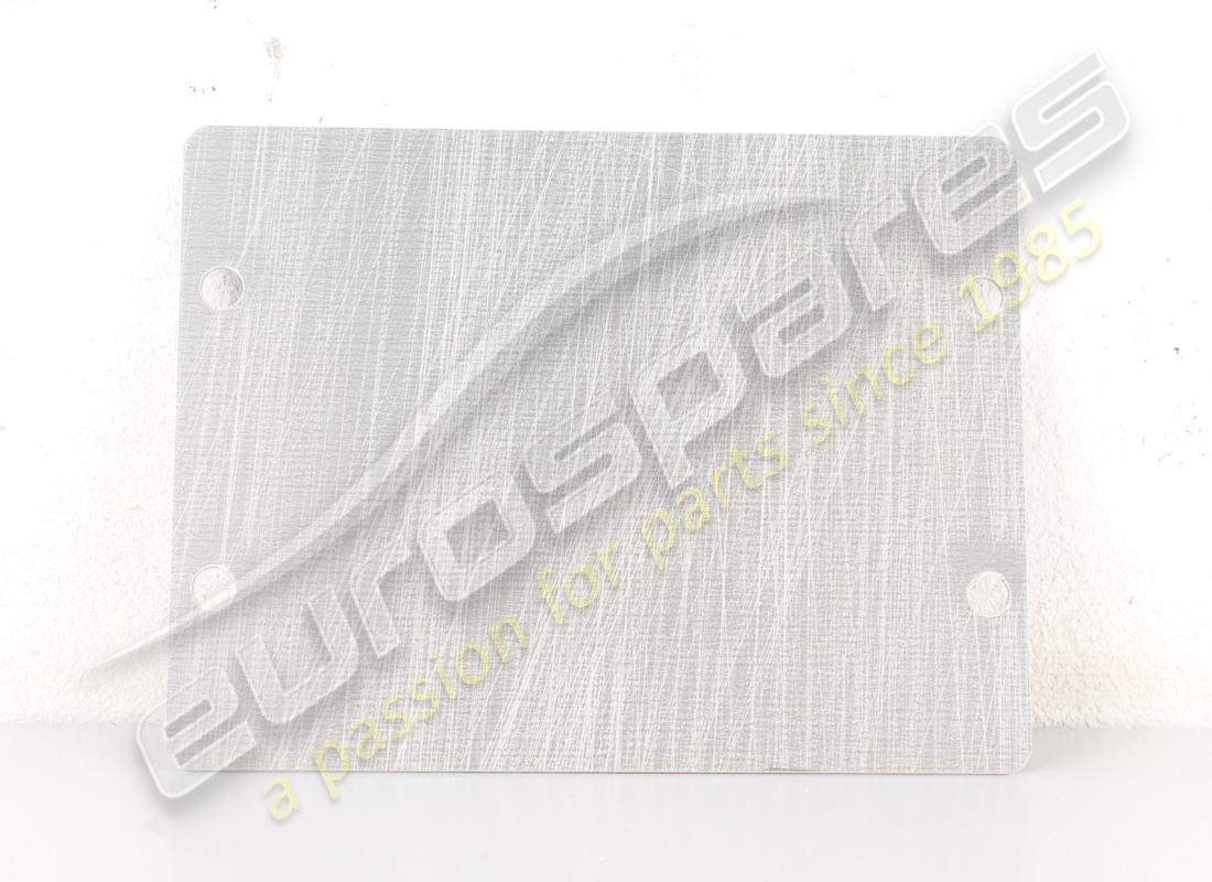nouvelle plaque de régulation lamborghini. numéro de pièce 006110783 (2)