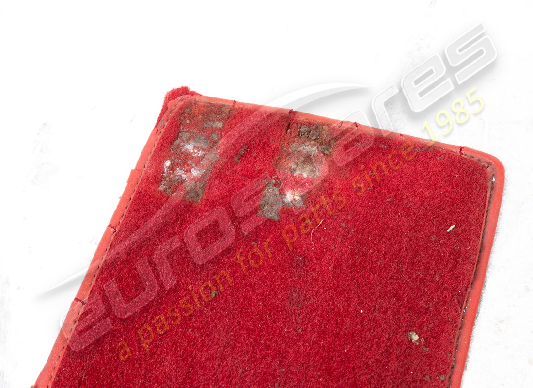utilisé ferrari ensemble de tapis avant gauche et droit. numéro de pièce 95999641a (3)