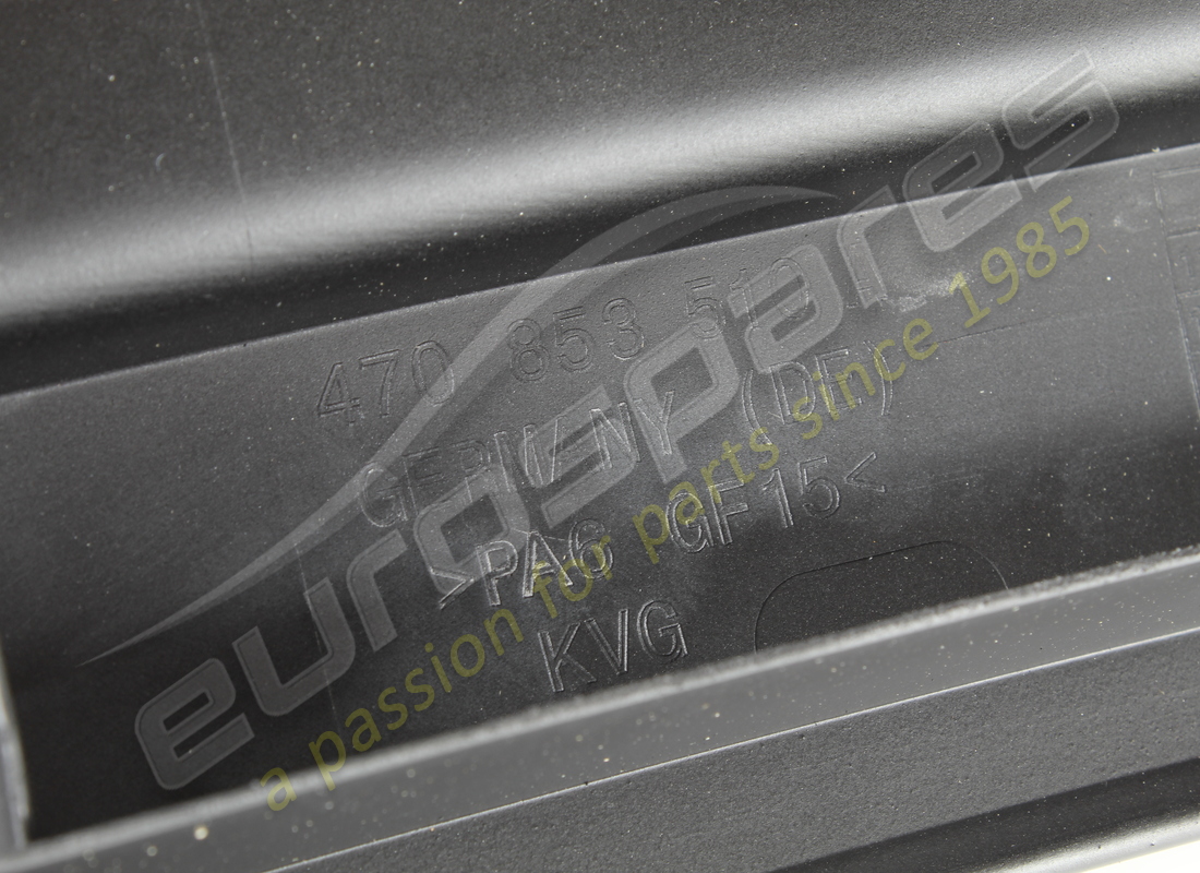 NOUVELLE MOULURE LAMBORGHINI. NUMÉRO DE PIÈCE 470853506A (4) nouvelle moulure lamborghini. numéro de pièce 470853506a (4)