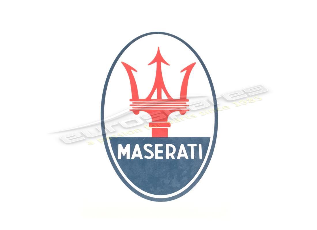 nouveau maserati petit autocollant ovale. numéro de pièce 920000745 (1)