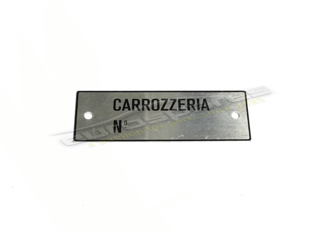 nouvelle assiette carrozzeria maserati. numéro de pièce mpl004 (1)
